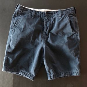 Hollister Men’s Shorts Size 32 Button Fly Blue